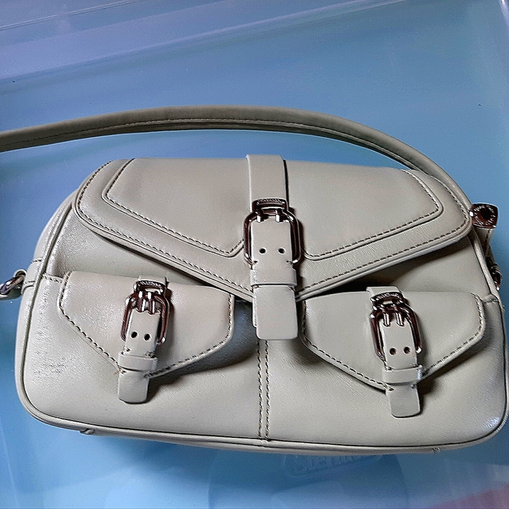 Cole Haan seafoam Purse with matching wallet